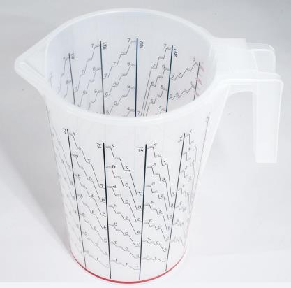 HSM BECHEREINLAGE MITTEL<br/>85140   1000 ML  PA=240 ST. title=