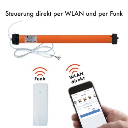 ROHRMOTOR PRIMUS SMART WLAN UND FUNK<br/>140015   113 WATT/10Nm  15U/MIN.