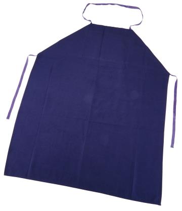 ARBEITSSCHÜRZE BLAU<br/>30190000   100 x 80 CM title=