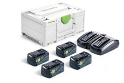 FESTOOL ENERGIE-SET<br/>577709   SYS 18V 4 x 5,0/TCL 6 DUO