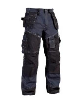 BUNDHOSE  X1500  MARINE/SCHWARZ<br/>1500-1140-8999   GRÖßE C 52 title=