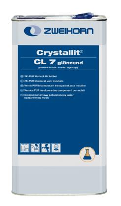 ZWEIHORN CRYSTALLIT-2K-PUR-LACK<br/>CL7 GLÄNZEND  5 LTR(VE4) title=