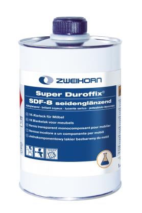 ZWEIHORN SUPER DUROFFIX  1 LTR<br/>5053996 SDF 8 SEIDENGLÄNZEND(VE6) title=