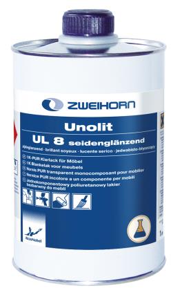 ZWEIHORN UNOLIT 1 K-PURLACK 1 LTR<br/>5054047 UL 8 SEIDENGLANZ (V6) title=