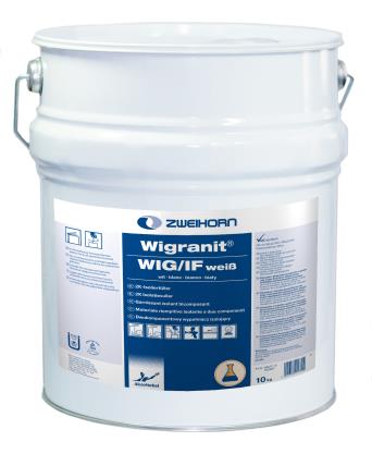 WIGRANIT 2K-MDF ISOLIERFÜLLER    <br/>P-398452PA10  IF WEISS 10 KG(VE1) title=