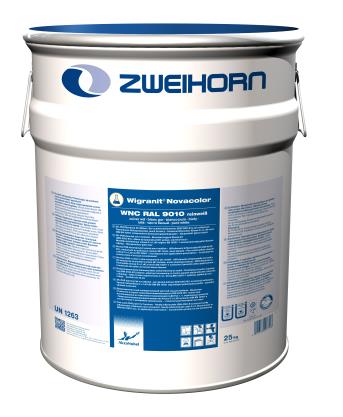 ZWEIHORN WIGRANIT NOVACOLOR<br/>5054196  WNC RAL 9010  25 KG(VE1) title=