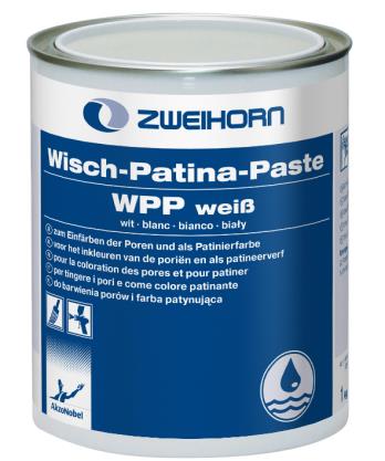 ZWEIHORN WISCH-PATINA-PASTE<br/>5054216   WPP  WEISS 1 KG (VE2) title=