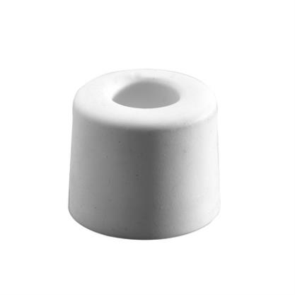 TÜRSTOPPER ZUM ANSCHRAUBEN<br/>26203   Ø30 x 25 MM  KS-WEISS  (VE1) title=