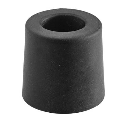 TÜRSTOPPER ZUM ANSCHRAUBEN<br/>26210   Ø40 x 40 MM  KS-SCHW.  (VE1) title=