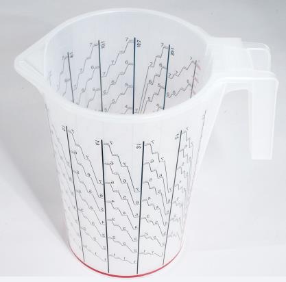 HSM BECHEREINLAGE KLEIN<br/>80070   500 ML  PA=25 +1 AUßENBEHÄLTER +1 DECKEL title=