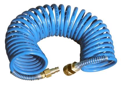 DRUCKLUFT SPIRALSCHLAUCH 6 x 9 MM<br/>Z160.11   MAX. 13 BAR  (VE1) title=