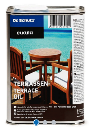 EUKULA TERRASSEN ÖL KLASSIK<br/>3400000128   1,0 LTR  FARBLOS  (VE4) title=