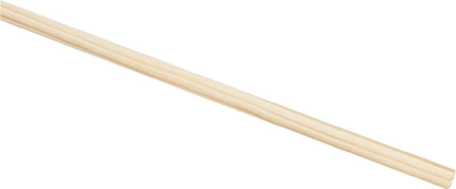 BESENSTIEL AUS HOLZ  120 CM<br/>4250560505699   RUNDKOPF  D=24 MM title=