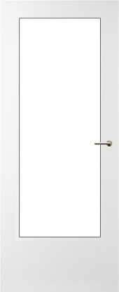 DEXTÜRA TÜR EXTRAWEISS RUND <br/>86,0 x 198,5 cm  * LA *  DIN RS title=