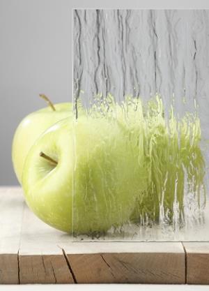 GLASSCHEIBE ESG 178  WEISS<br/>41,0 X 142,0 CM FÜR TÜRBLATT 73,5 title=