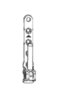 ROTO NX DREHKIPP-ECKLAGER  P6/150 RSIL<br/>0009051356   SEITENVERSTELLBAR STAHL SILBER (VE50) title=