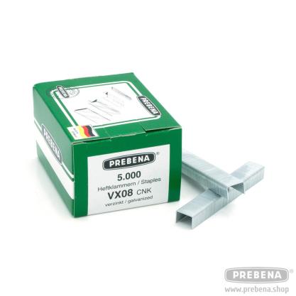 HEFTKLAMMERN<br/>VX08 CNK   PA=5000 ST  (VE46) title=
